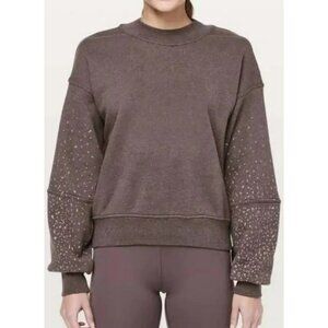 Lululemon To The Beat Sweatshirt *lululemon X SoulCycle Size 6